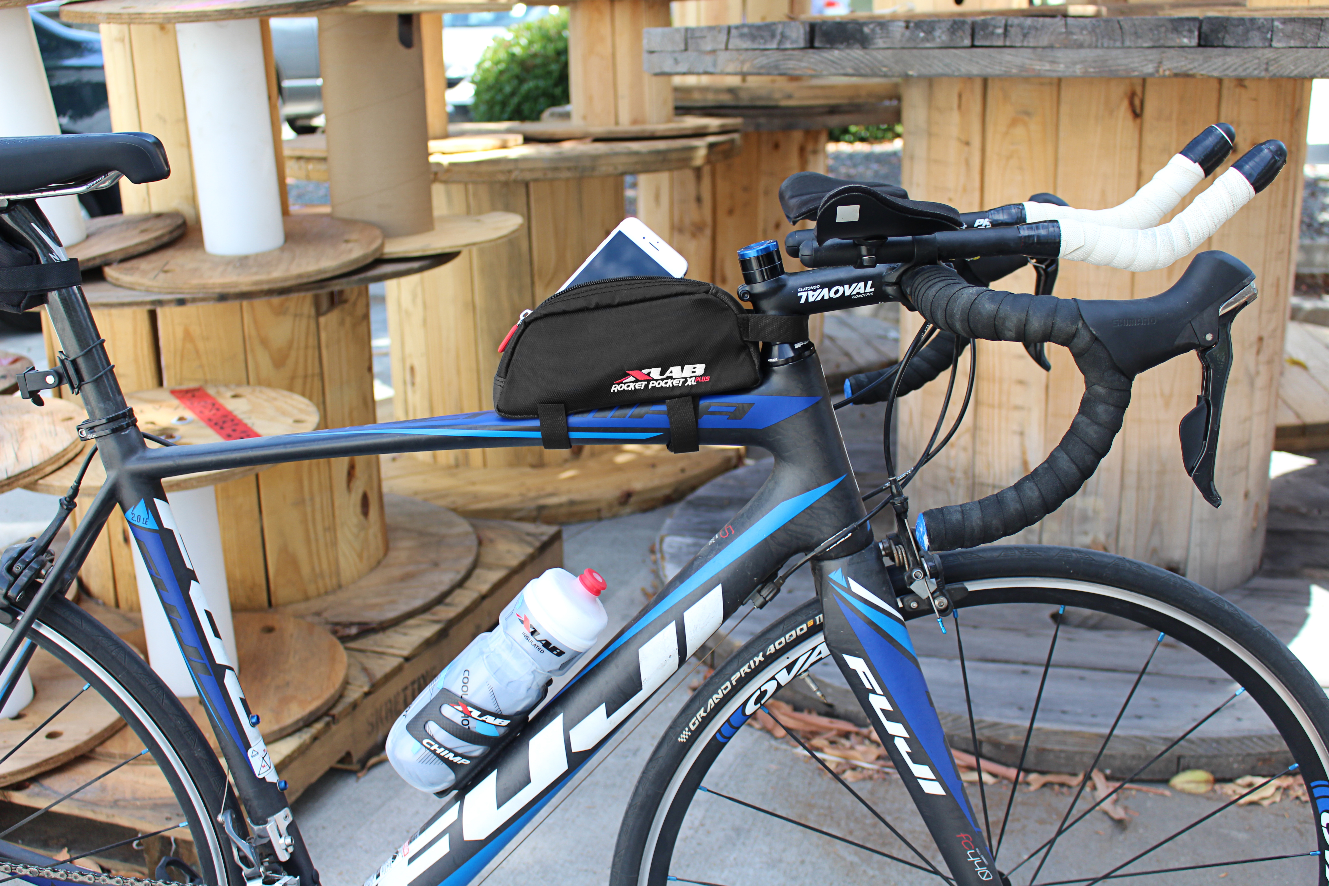 Higher Capacity Top-Tube Bag with Interior Insulated | Top-Tube